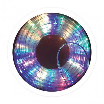 204690075 - 8433373074903Kit tubo LED flexible 4M 8 deberes RGB