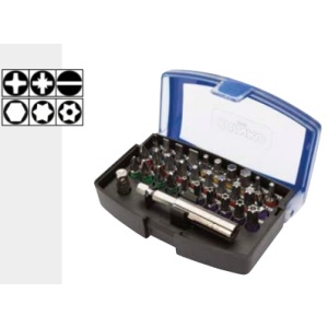 2145 - Conjunto de bits | 32 peças | codificado por cores 1uni