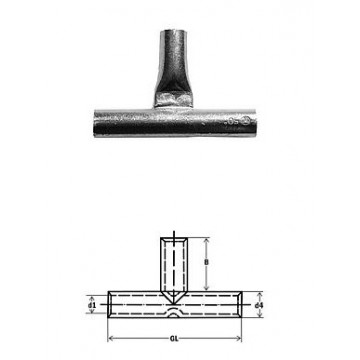 291356 - Conector T estanhado 150 mm² 1uni