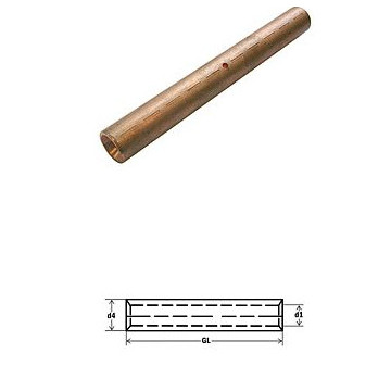 291454 - Conector de crimpagem DIN 48085 nu 95 mm² 1uni