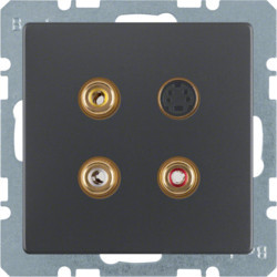 3315326086 - Q.x - salida 3xRCA+S-video, antrac HAGER Ean:4011334379737