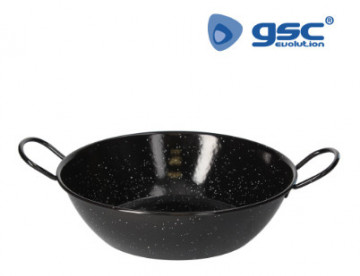 401025001 - 8411470000841 PAELLA FUNDA PASTE ENMALDED WITH HANDLE Ø280mm