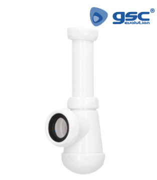 404035001 - 84333373057937 Extensible Short Bottle Symphion Ø40mm Reduktion Ø32mm Anpassung 1 "1/4