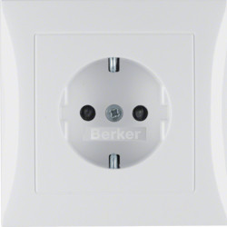 47228989 - S.1 / B.X - Schuko Monob. Obtur, White Hager Ean: 4011334277316