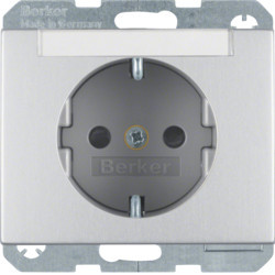 47387003 - K.1/K.5 - Schuko p -etq. DOBTR., Alaun Lac. Hager EAN: 4011334378464