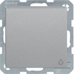 47516084 - q.x - schuko mit Deckel und Obtur, Aluminium Hager EAN: 4011333443247