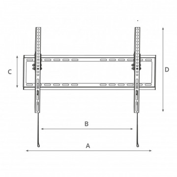 500055010 - 8433373030763Suporte para TV 32" - 55"