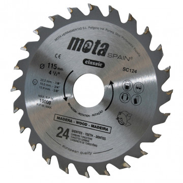 502002015 - 8435223400689 Circulaire Widia 115 mm 24 dents