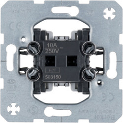 503150 - Botão simples, 1NA, divisórias, 10A 250V HAGER EAN:4011334238836
