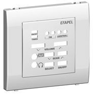 50707 CENTRO TPR DI CONTROLLO STEREO 1 CANALE CON FM ARGENTO 5603011559434