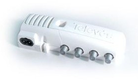 552240 Televis - Apartment Matv Appliance 2S+TV "F" 47 ... 790 MHz G.20/12 DB VS.106DBµV (Blister T1)