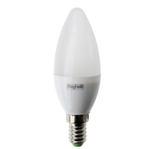 58043 - LITELED6 4PZ OLIV 7W E14 3K