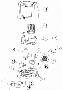 6NESrl - Unlocking closure device for neos