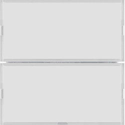 80162780 - BP Knx S/B 2 llaves Fácil p-ETIQ, br/cr HAGER Ean:3250617153584