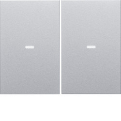 80960371 - Cubrir p/ BP Knx K.x 2 llaves c/ BCU, ali HAGER Ean:3250617152891