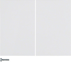85142179 - k.1/k.5 - Double key, white Hager Ean: 4011334368656