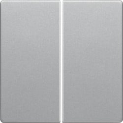 85146124 - Q.x - tecla dupla KNX RF, alumínio HAGER EAN:4011334443568