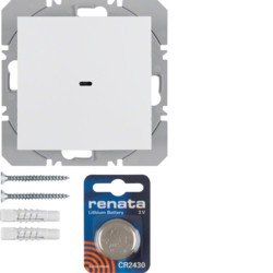 85655289 - S.1/B.3/B.7 - BP simples KNX RF, branco HAGER EAN:4011334370352