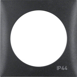 918272595 - Integro - Tableau X1 "IP44", Anthracite Mt Hager Ean: 4011334239741