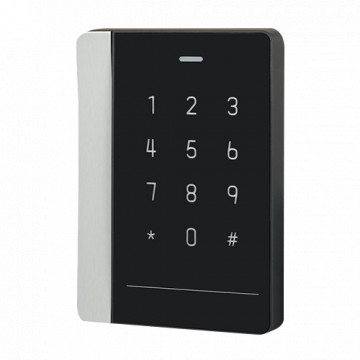 Access Lector - MF Card Access and Keyboard - LED and Acoustic Indicator - WieGand 26/34 - Safire compatible - fit for interior