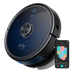 ANKER EUFY ROBOT ASPIRED - 3200 PA Maximum power - 330 ml reservoir capacity, 200 ml water - Boostiq ™ ️ Technology / Laser Navigation IPATH - Maps of various apartments - compatible with Amazon Alexa and Google Assistant