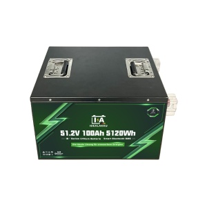 Bateria Idealakku IB-Series LiFePO4 48 V 100 Ah com Smart-BMS e Bluetooth
