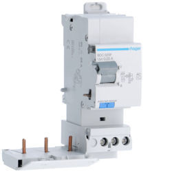 BDC325F - DIF Block. 3p 25a 30ma AC with Born. Des hager ean: 3250611345787