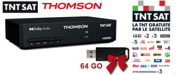 Beneficiario Satélite TNTSAT canales Francés Thomson THS806