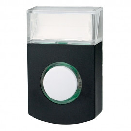 Bouton de cloche noire KKO 2002 8-12 V AC / DC