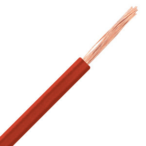 Cable H05V-K 1MM2 flexible rojo PREÇO PONER METRO