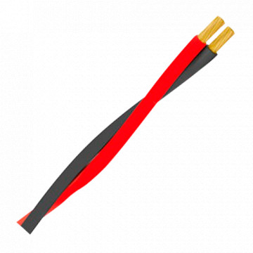 Câble spécial pour les systèmes de protection contre les incendies - Paire tressée avec plus de 25 tours / m - Bobine de conducteur de cuivre flexible Classe 5 - 100 mètres Coil - Halogeneous Free - CCP CCA -1SB Certificat, A1, D1