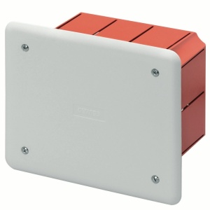 Caixa de derivação de encastrar 48 PT, 118 × 96 × 70 mm