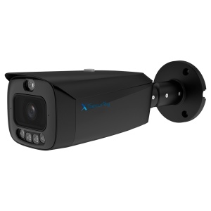Cámara Bullet IP 4 Megapixel Wizcolor - 1/1.8” Progressive Scan CMOS - Lente 2.8 mm | IR+Luz Blanca 50 m - WDR | Micrófono integrado - Funciones Inteligentes | IP67 - Color negro