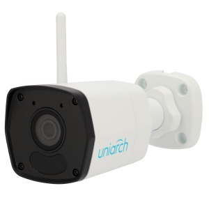 Câmara IP 2 Megapixel WiFi - Gama Uniarch - 1/2.9" Progressive Scan CMOS - Lente 2.8 mm - IR LEDs Alcance 30 m - Wifi IEEE802.11b/g/n