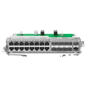 Carte de ligne Reyee E -lighten - Plaque d'interface de service modulaire - Compatible avec RG -NBF6002M - 16 portes RJ45 Gigabit - 8 ports SFP Gigabit + 2 portes SFP + 10 Gbps - Taille 1 Groy