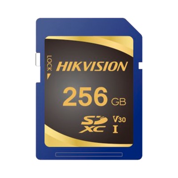 Carte mémoire HikVision - Capacité 256 Go - Classe 10 | Vitesse d'écriture 85 Mo / s - jusqu'à 3000 cycles d'écriture - vitesse de lecture 95 Mo / écriture 85 Mo / s - Format SDXC