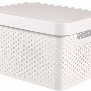 Cesto Reciclado Infinity 11L Branco