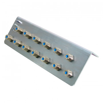 Châssis pour les connecteurs CATV RG-CC, 13 "F"