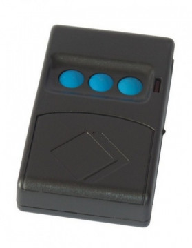 Comando para Portão CM3 3 botões c/ DIP switch AZUL AUTOMAT EASY