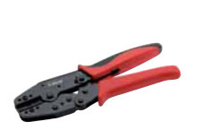 Conection ring to crimp with wire guiding
