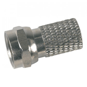 Conector "F" roscar c/"O Ring" para T100, Caixa de plástico