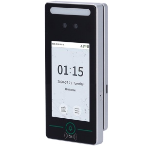 Controlo de acesso e presença - Facial, palma da mão, cartão EM e PIN - 800 caras | 150.000 registos - 4" Ecrã tátil TFT, TCP/IP, WiFi, USB, 485, Wiegand - Soft. Assiduidade: ZKBioTime 8 e GoTime Cloud - Soft. Acessos: ZKBioCV