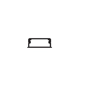 EFAPEL - 10400HBR Wechseln 32x12,5 S/ Div L/ White Halogene - 5603011603786