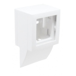 EFAPEL - 10965ABR Seitenadapter Q45 für 40x12,5 Weißschiene - 5603011062613