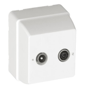 EFAPEL - 37531CBR TERMINALE EQUALIZZATO TOM R-TV/STAR BIANCO - 5603011048624