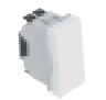 Efapel - 45010SBM Unipolarer Schalter 1 Kumpel weiße Modul - 5603011626334