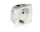 Efapel - 45129SBM Tom Schuko Alv Ebenen Obtur - 2 Mód Bm - 5603011627928
