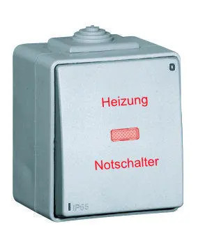 EFAPEL - 48027CCZ INTER BIP SINAL TAMP "HEIZUNG NOTSCHALTER" CZ - 5603011614300