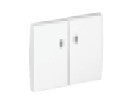 EFAPEL - 50615TBM Clés pour mécanisme Double fonction Lumin Br Mate - 5603011629595