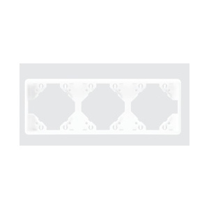 EFAPEL - 50931TBM ESPELHO TRIPLO HORIZONTAL BRANCO MATE - 5603011630256